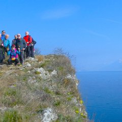 P1180797  Parziale. Maurizio Rotanti. Mt. Baldo a dx.